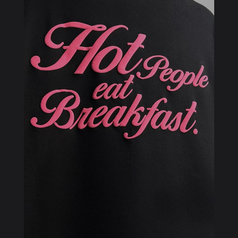 HOT PEOPLE EAT BREAKFAST HEAVYWEIGHT T-SHIRT - Image 7