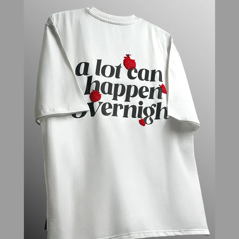 A LOT CAN HAPPEN OVERNIGHT HEAVYWEIGHT T-SHIRT - Image 6